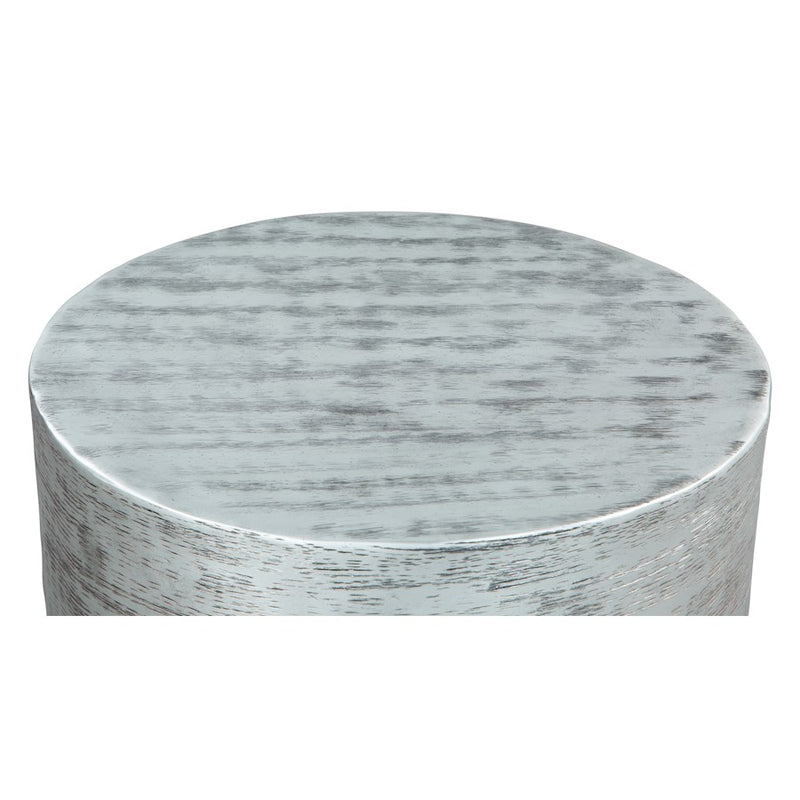 Zuo Modern Sara Side Table, Antique Silver