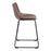 Zuo Modern Smart Counter Stool Set of 2, Vintage Espresso