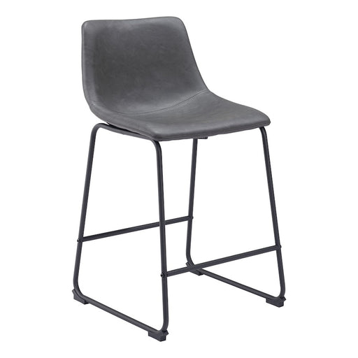 Zuo Modern Smart Counter Stool Set of 2, Charcoal