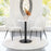 Zuo Modern Teddy Dining Chair Set of 2, Ivory