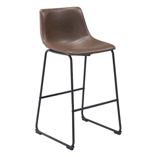 Zuo Modern Smart BarStool Set of 2, Vintage Espresso