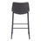 Zuo Modern Smart BarStool Set of 2, Charcoal