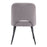 Zuo Modern Teddy Dining Chair Set of 2, Gray