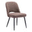 Zuo Modern Teddy Dining Chair Set of 2, Brown
