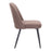 Zuo Modern Teddy Dining Chair Set of 2, Brown
