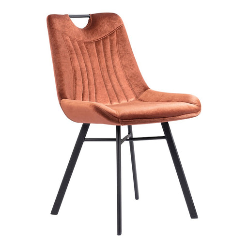 Zuo Modern Tyler Dining Chair Set of 2, Brown