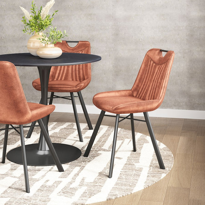 Zuo Modern Tyler Dining Chair Set of 2, Brown
