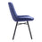 Zuo Modern Tyler Dining Chair Set of 2, Blue