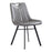 Zuo Modern Tyler Dining Chair Set of 2, Vintage Gray