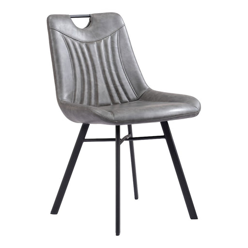 Zuo Modern Tyler Dining Chair Set of 2, Vintage Gray