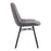 Zuo Modern Tyler Dining Chair Set of 2, Vintage Gray