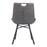 Zuo Modern Tyler Dining Chair Set of 2, Vintage Gray