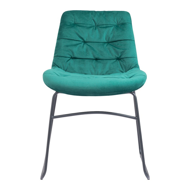Zuo Modern Tammy Dining Chair Set of 2, Green