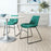 Zuo Modern Tammy Dining Chair Set of 2, Green
