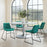 Zuo Modern Tammy Dining Chair Set of 2, Green