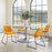 Zuo Modern Tammy Dining Chair Set of 2, Yellow