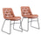 Zuo Modern Tammy Dining Chair Set of 2, Vintage Brown - 109336