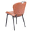 Zuo Modern Terrence Dining Chair Set of 2, Vintage Brown