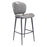 Zuo Modern Terrence Barstool, Vintage Gray - 109340