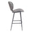Zuo Modern Terrence Barstool, Vintage Gray