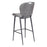 Zuo Modern Terrence Barstool, Vintage Gray