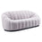 Zuo Modern Bhutan Sofa, Light Gray