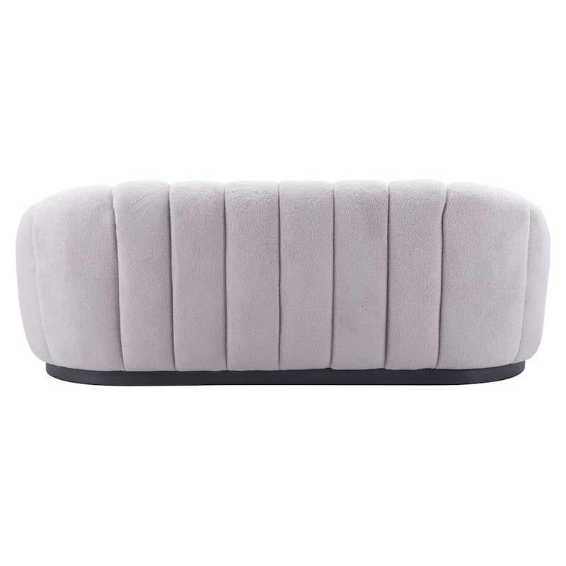 Zuo Modern Bhutan Sofa, Light Gray