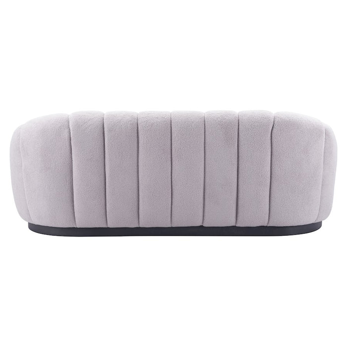 Zuo Modern Bhutan Sofa, Light Gray