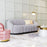 Zuo Modern Bhutan Sofa, Light Gray