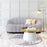 Zuo Modern Bhutan Sofa, Light Gray