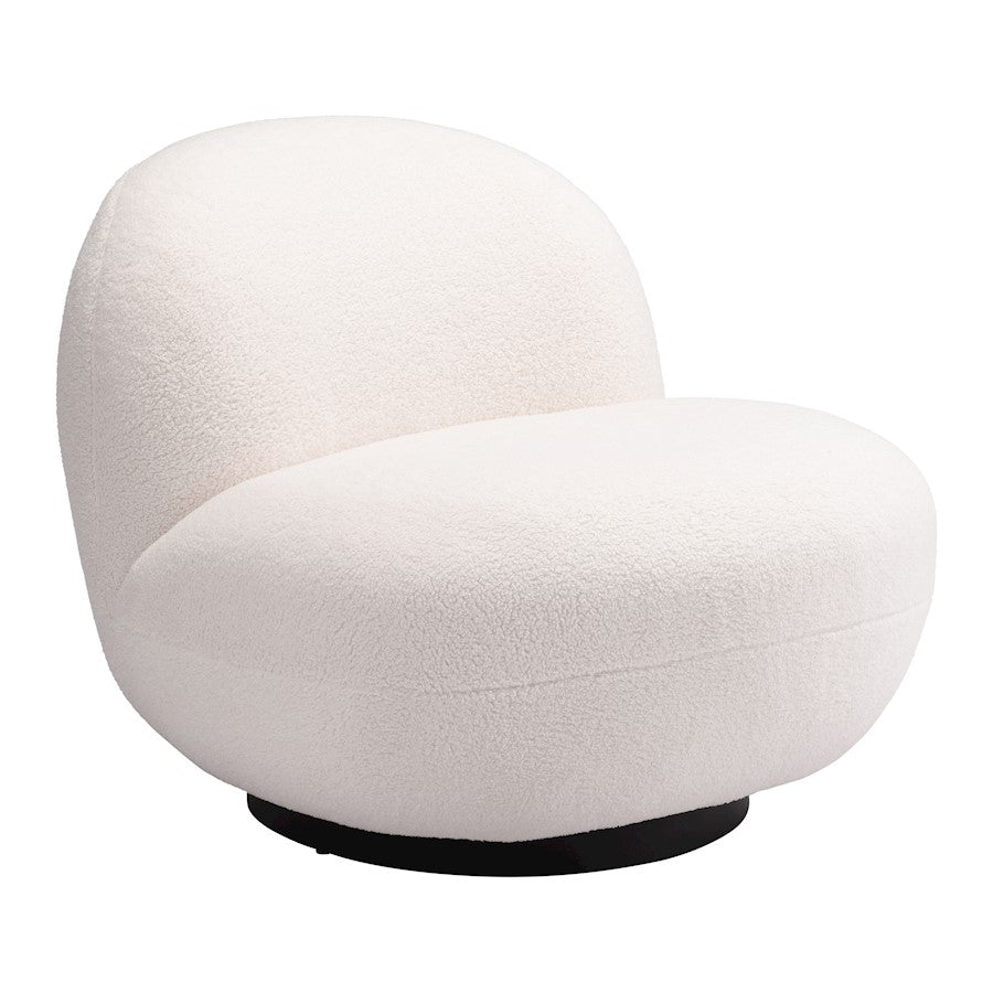 Zuo Modern Myanmar Accent Chair, Cream - 109345