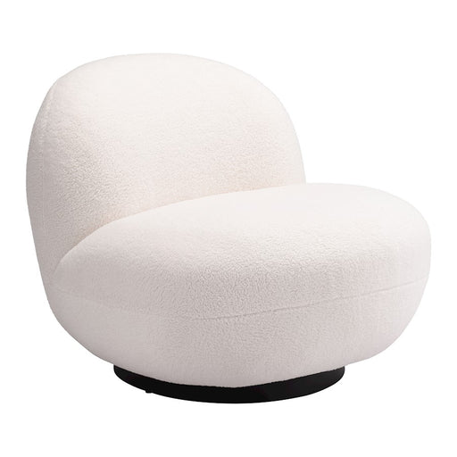 Zuo Modern Myanmar Accent Chair, Cream