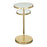 Zuo Modern Marc Side Table, White/Gold