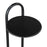 Zuo Modern Christian Side Table, Black/White