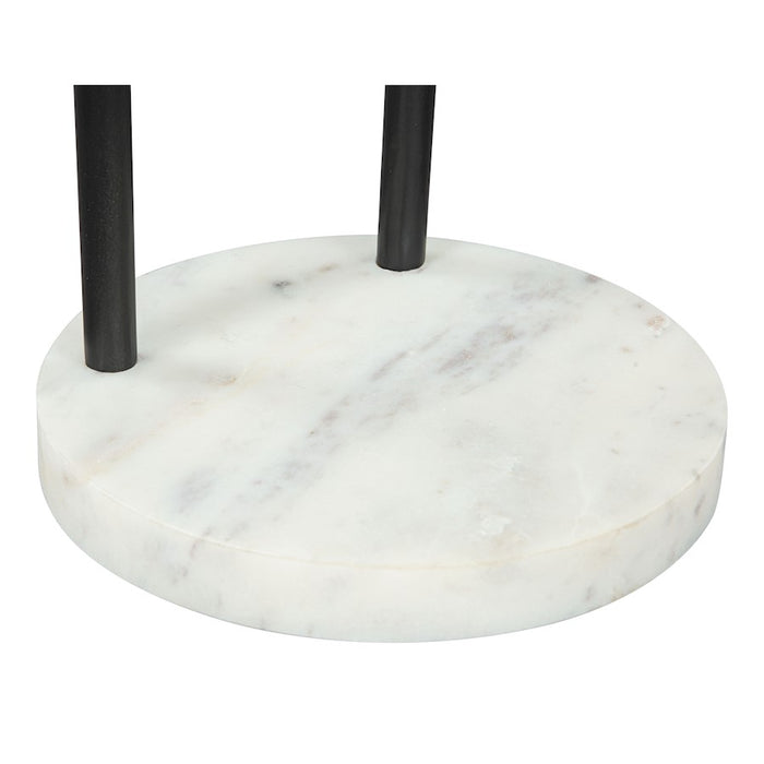Zuo Modern Christian Side Table, Black/White