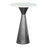 Zuo Modern Tim Side Table, White/Black
