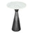 Zuo Modern Tim Side Table, White/Black
