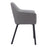 Zuo Modern Adage Dining Chair Set of 2, Gray