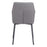 Zuo Modern Adage Dining Chair Set of 2, Gray