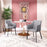 Zuo Modern Adage Dining Chair Set of 2, Gray