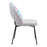 Zuo Modern Torrey Dining Chair Set of 2, Multicolor Print/Gray