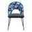 Zuo Modern Merion Dining Chair Set of 2, Multicolor Print/Black