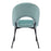 Zuo Modern Bethpage Dining Chair Set of 2, Multicolor Print/Green
