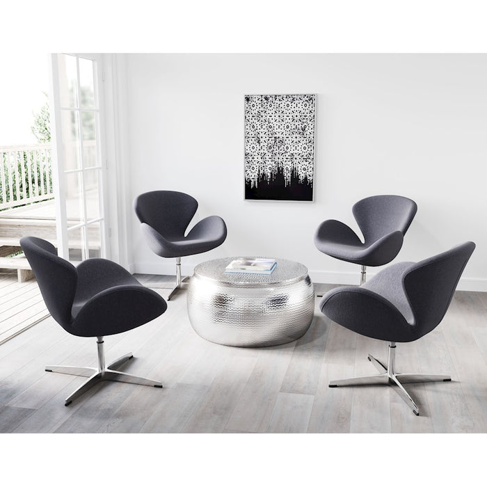 Zuo Modern Solo Coffee Table, Silver
