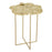 Zuo Modern Lotus Side Table, Gold - 109382