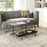 Zuo Modern Pullman Coffee Table, Black