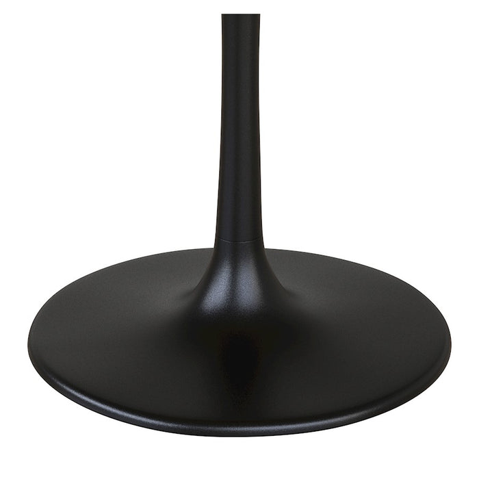 Zuo Modern Central City Dining Table, Gray/Black