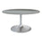 Zuo Modern Star City Dining Table/60", Gray/Silver