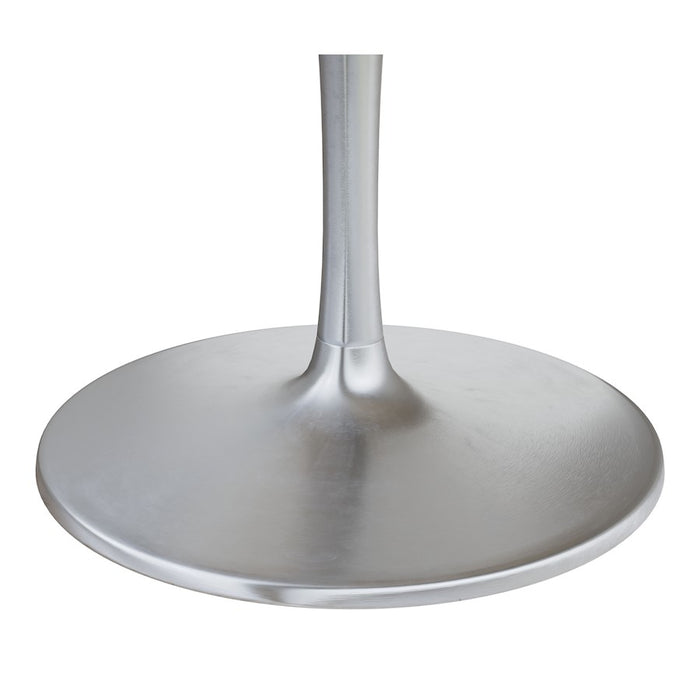 Zuo Modern Star City Dining Table/60", Gray/Silver