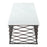 Zuo Modern Duchess Coffee Table, White/Antique Bronze